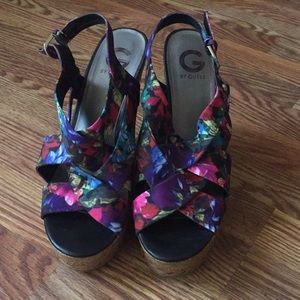 Guess wedge shoes